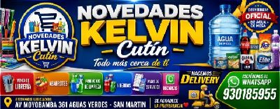 Novedades kelvin cutin E.I.R.L