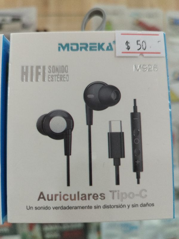 AUDÍFONOS ALAMBRICOS MOREKA