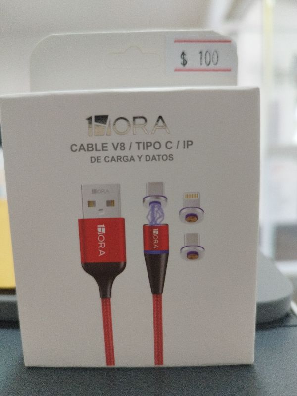 CABLE V8/TIPO C/IPHONE