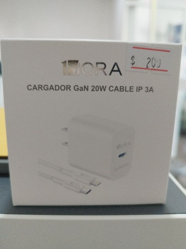 CARGADOR IPHONE 1H