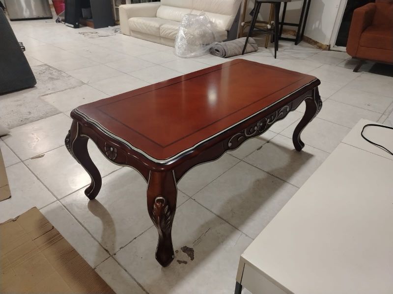 Mesa de centro madera masisa