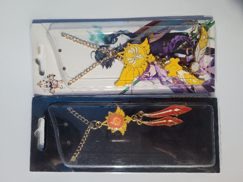 Blister collares genshin impact c/u