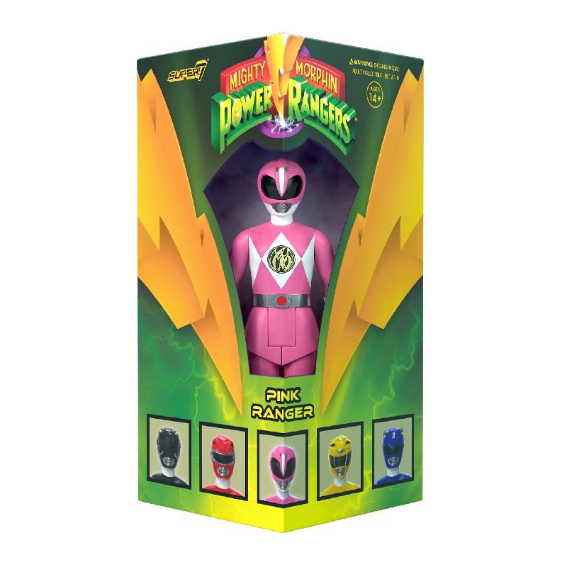 Figura Power Ranger Pink Rosa