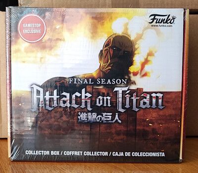 Figura Caja Coleccionista Ataque de titanes