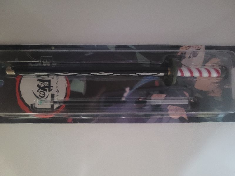 Blister katana lapicero demon
