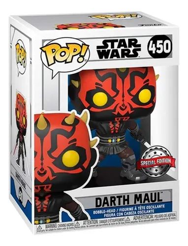 Funko 450 Darth Maul doble sable