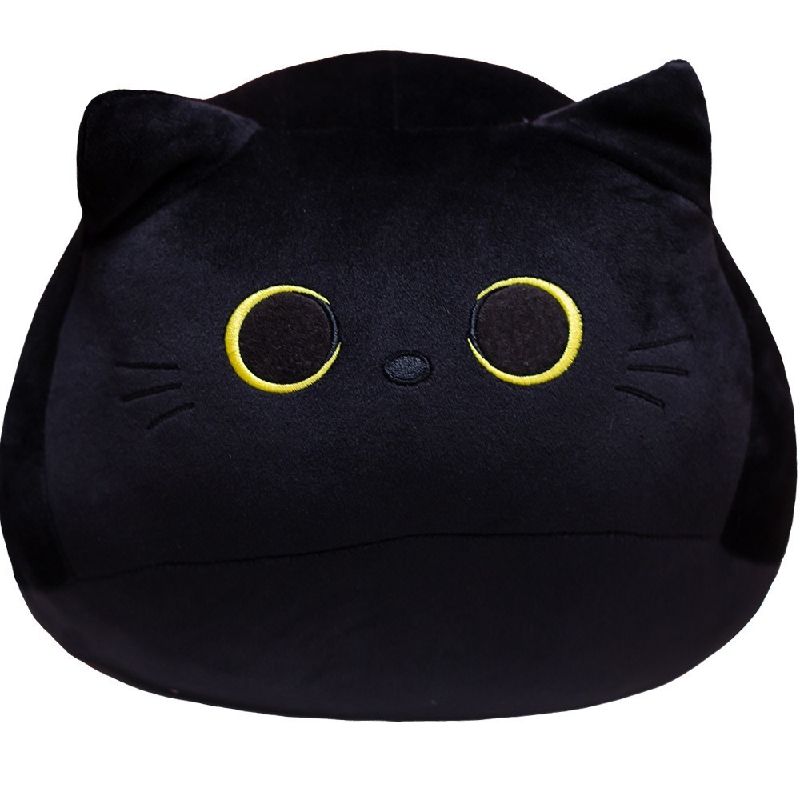 Peluche gato negro grande