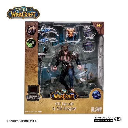 Figura Elf Drvid War Craft