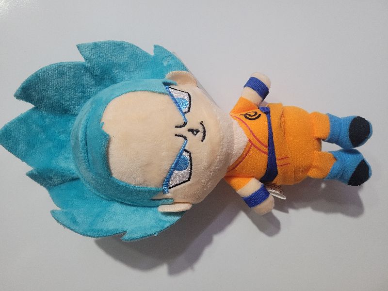 Peluche Goku pelo azul