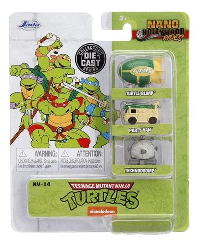 Figura Autos Nano Tortugas Ninja