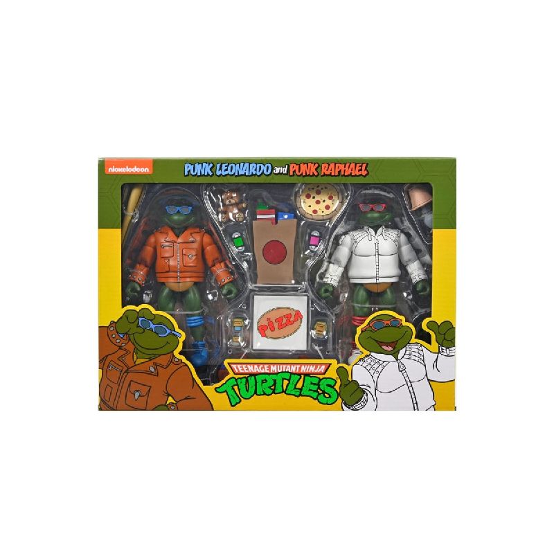 Figura Tortuga Ninja Leonardo y Raphael