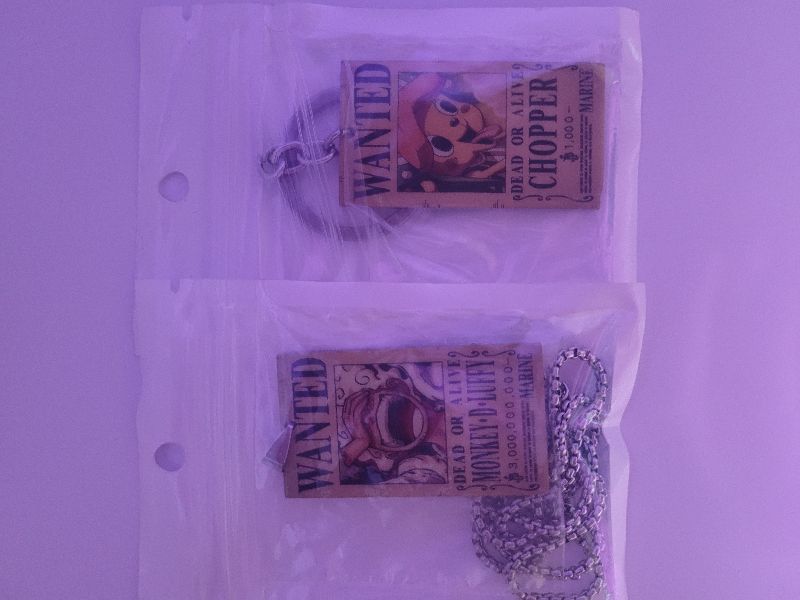 Collar y llavero de one piece
