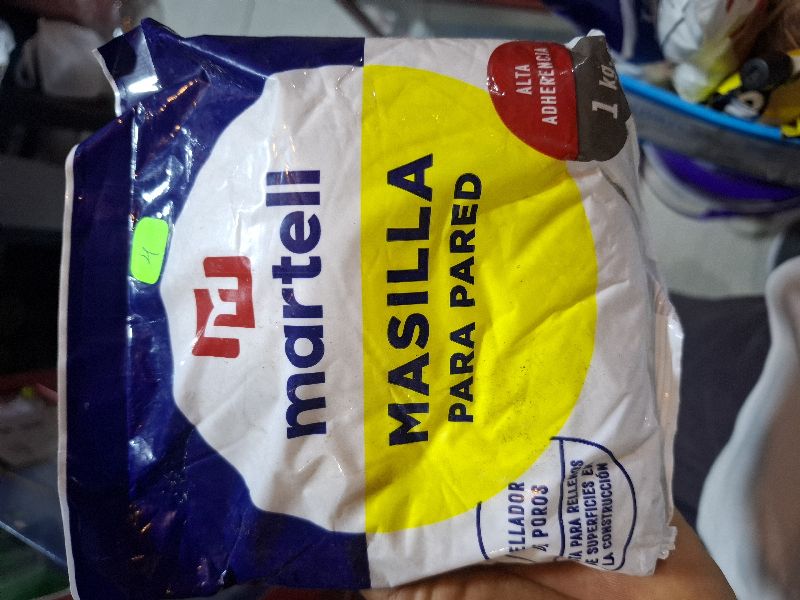 masilla para pared  1 kg