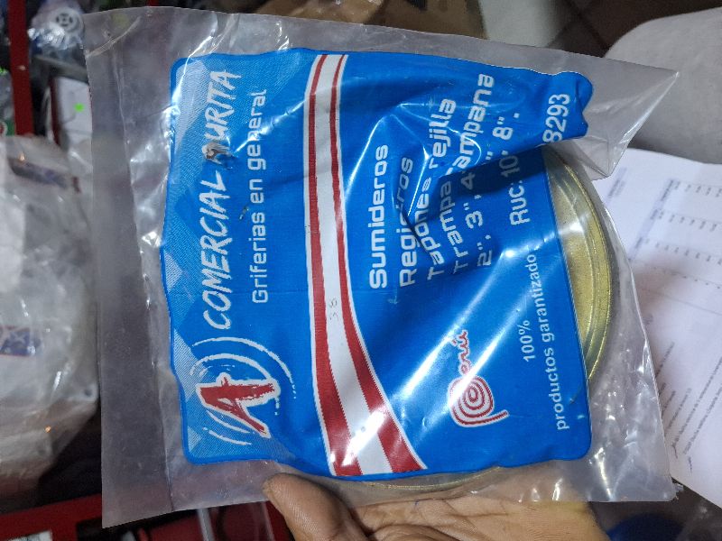 registro 6" aurita dorado