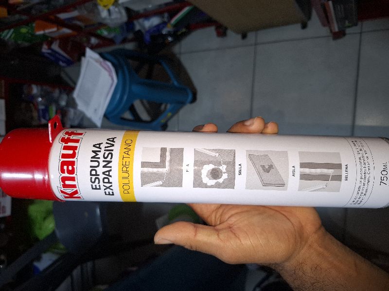 espuma expansiva 750ml