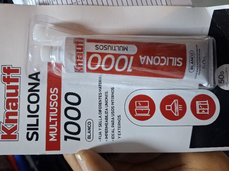 silicona multiuso 1000c x 50gr