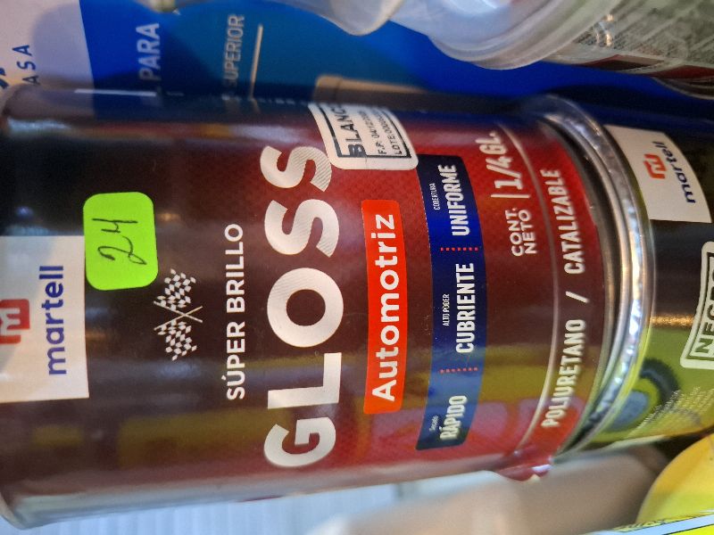 gloss 1/4 blanco