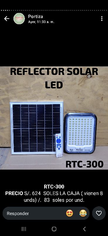 reflector solar rtc 300