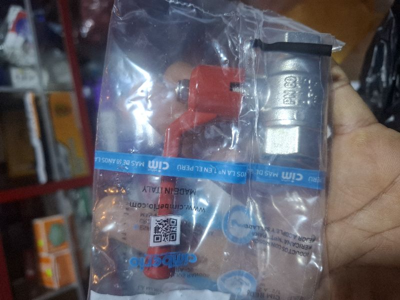 llave paso 1/2 cim valve