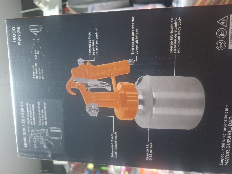 pistola baja presion