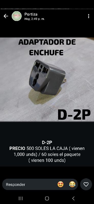 adaptador d-2p