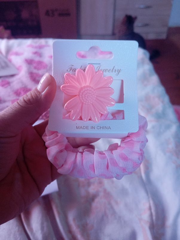 set pinza y scrunchies 🌼