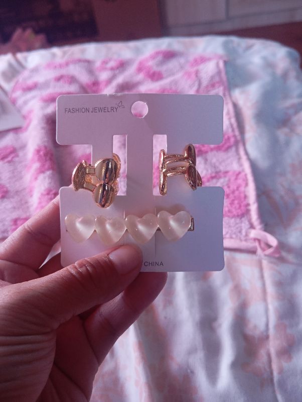 Set pinzas metal