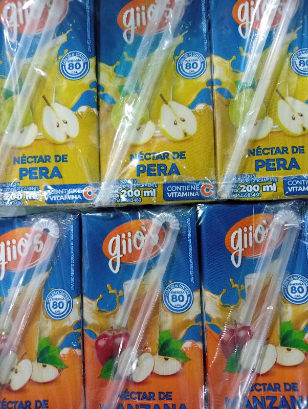 Jugos cartón