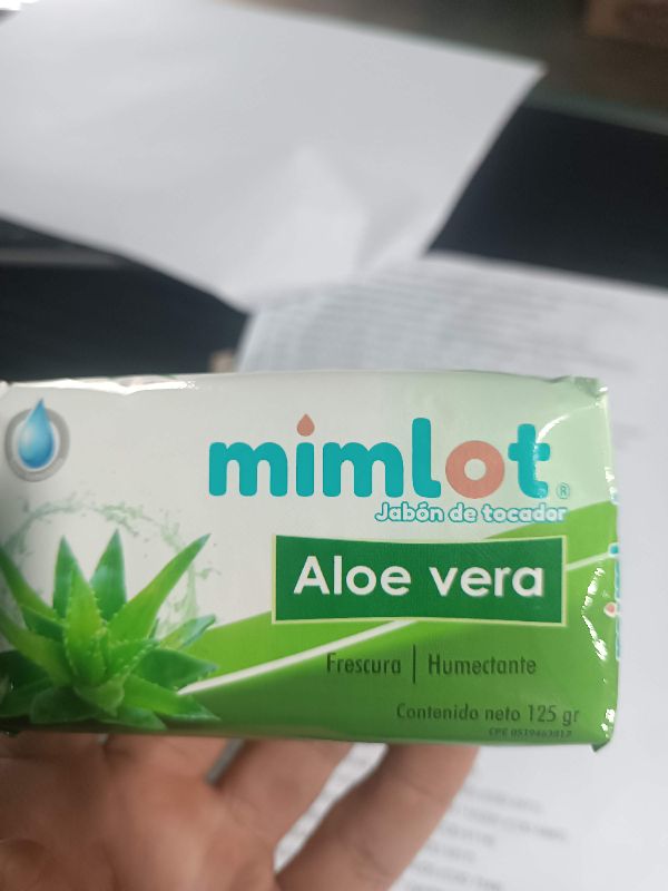 Jabón Mimlot Aloe Vera 125gr