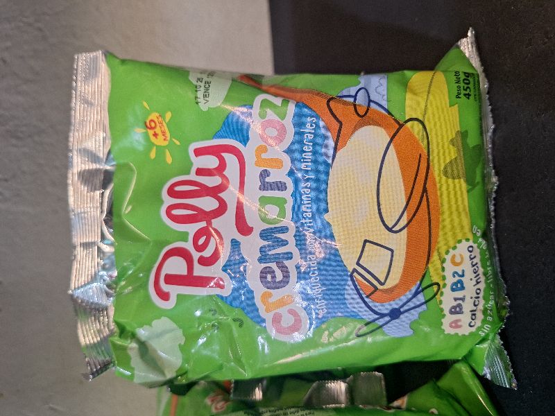 Crema de arroz polly 450gr