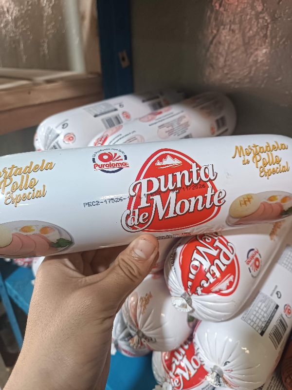 Mortadela Punta de Monte