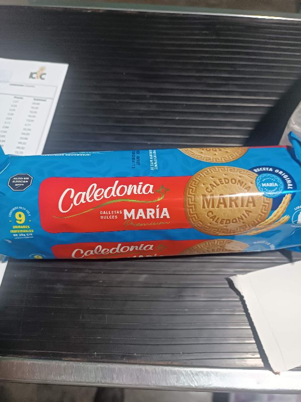 Galleta María Caledonia 252gr
