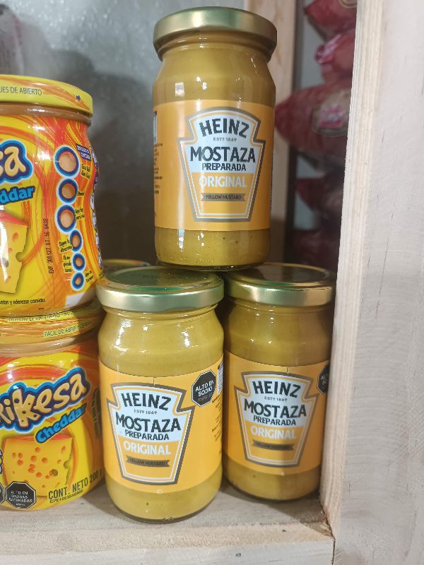 Mostaza Heinz 195gr