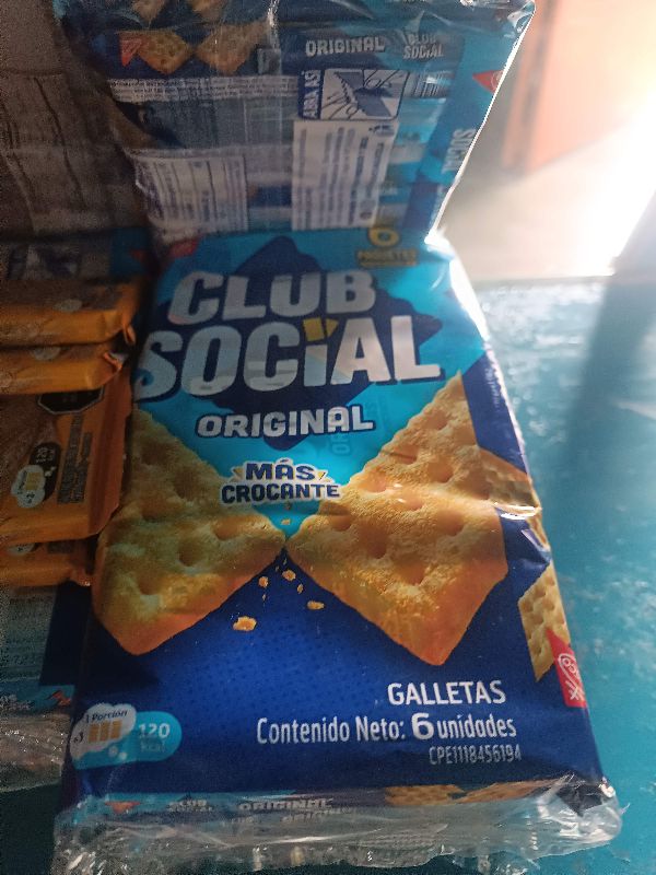 Galleta Club Social paquete