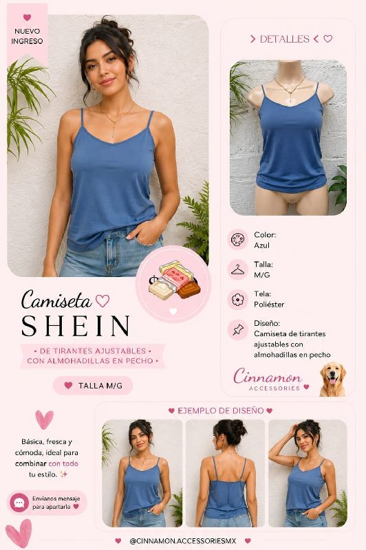 Blusa Basica Azul
