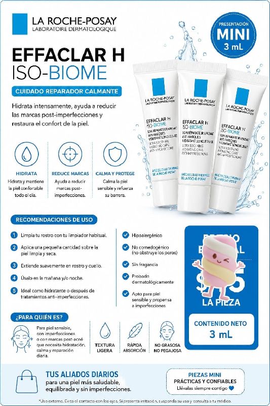 Effaclar H ISO-BIOME de la Roche-Posay 3ml