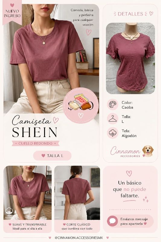 Blusa Cuello Redondo