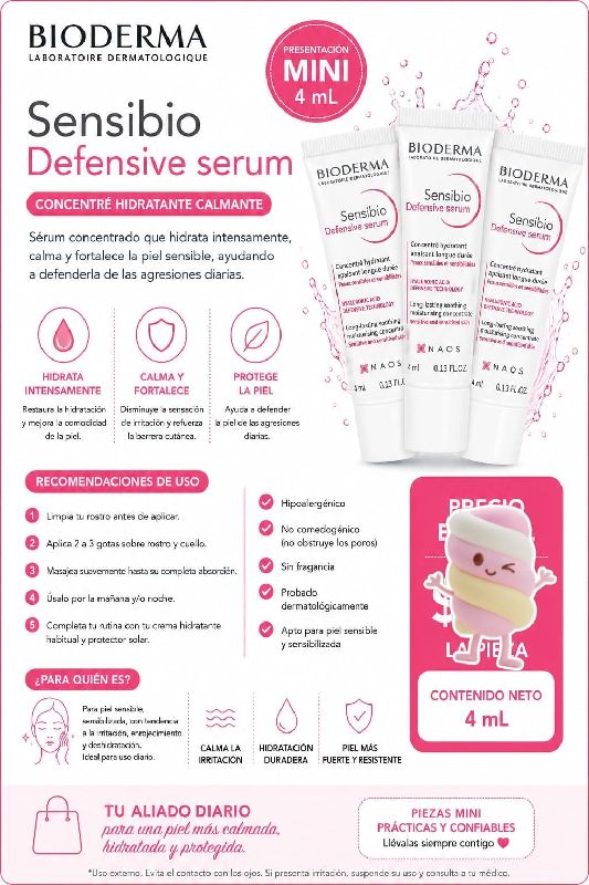 Bioderma Sensibio Defensive Serum 4ml