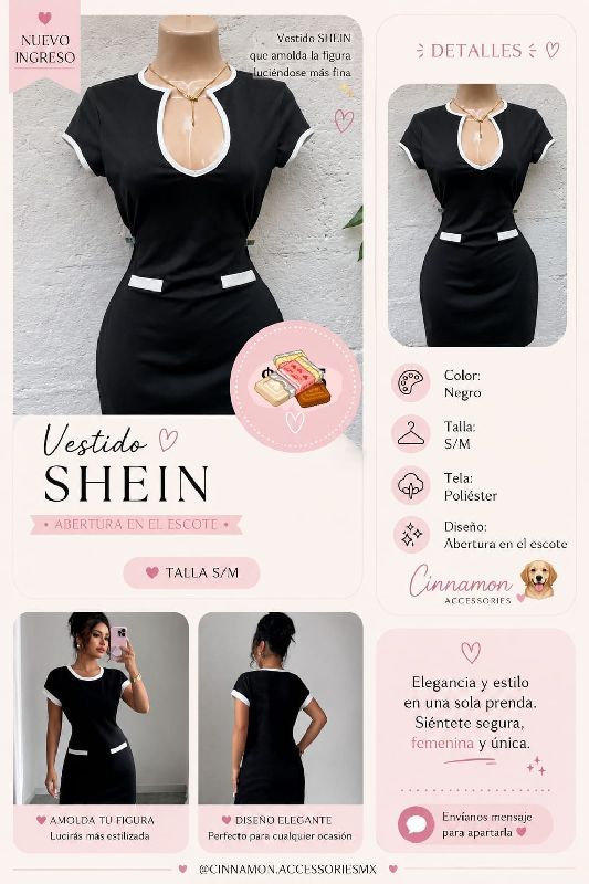 Vestido Escote