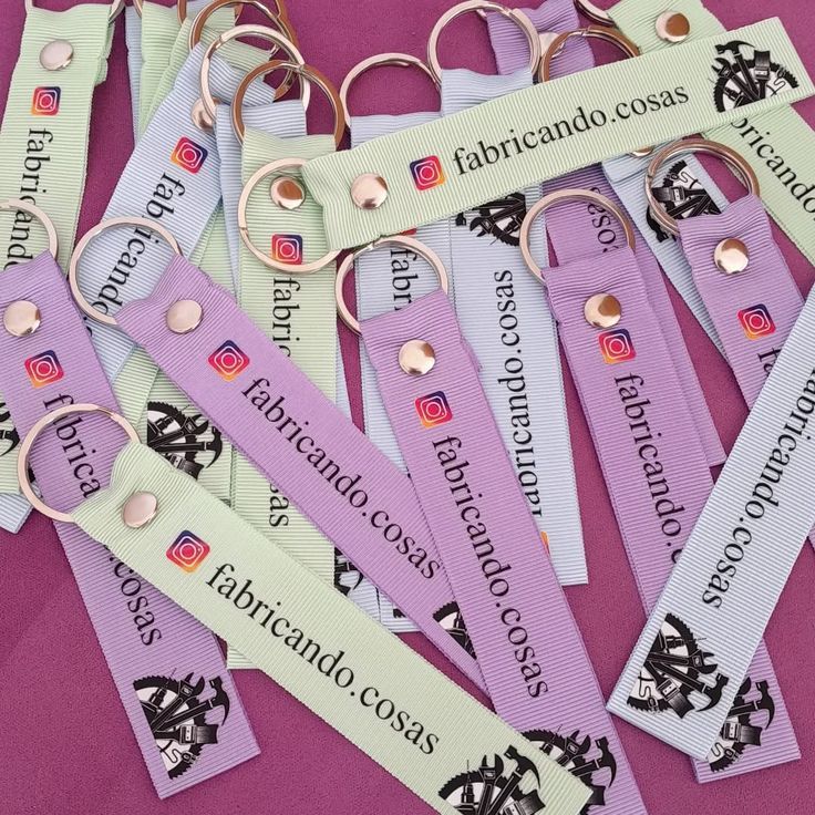 Llavero lanyard pers. 11cm/10 un.