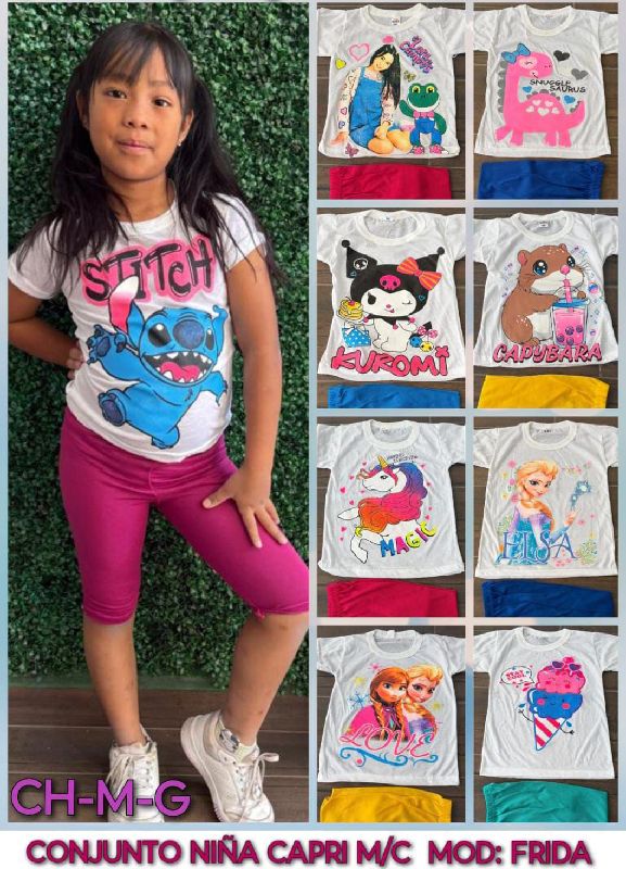 conjunto niña blanco