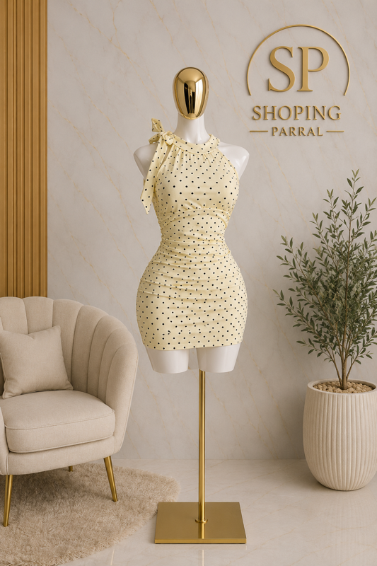 vestido lunares