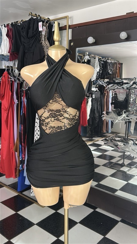 vestido encaje