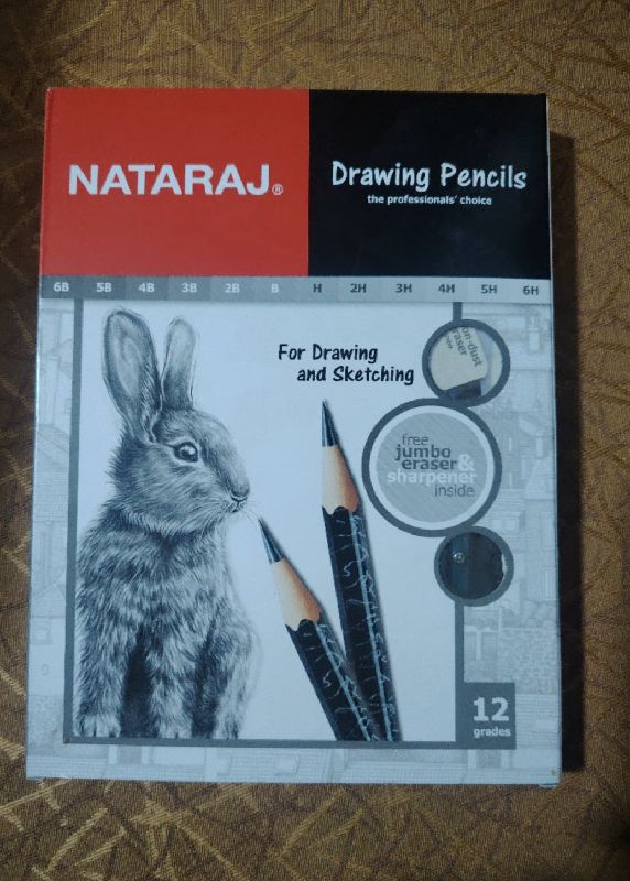 Lápiz NATARAJ carbonico de 12 unidades