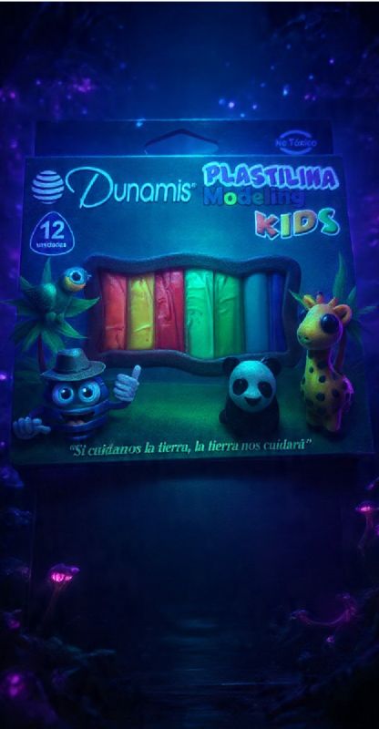 Plastilina DUNAMIS de 12 unidades