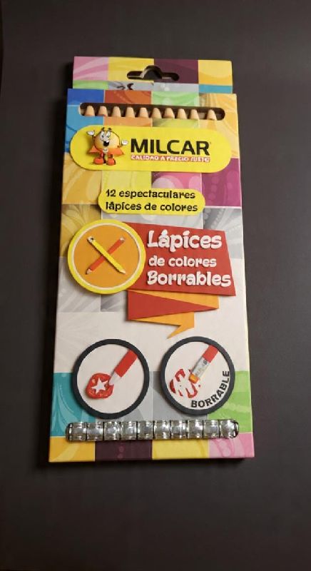 Colores MILCAR de 12 unidades