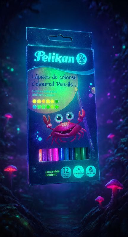 Colores PELIKAN Largos de 12 unidades