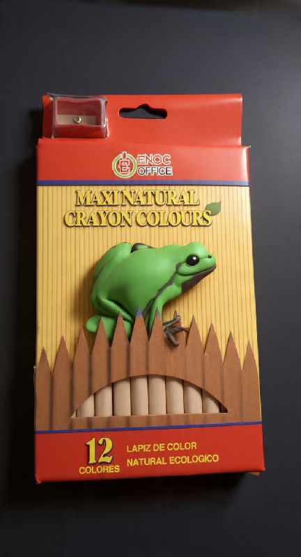 Color Jumbo ENOC OFFICE maxi natural 12 unidades
