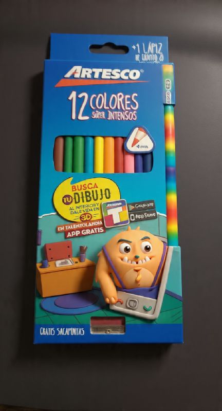 Colores ARTESCO Largos de 12 unidades