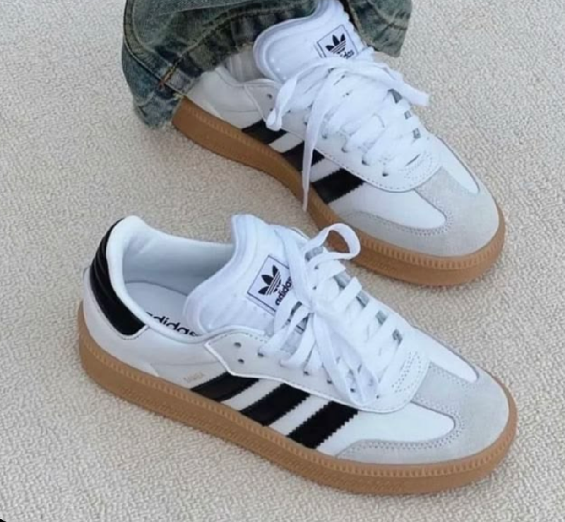 Adidas samba Blanco Negro